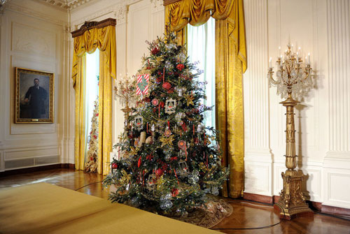 Nhà Trắng trang trí Giáng sinh 2012 đẹp mê ly - 2