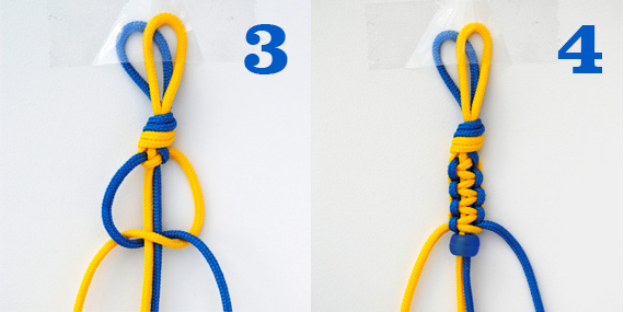 Cách làm vòng tay từ dây len và ốc vít cực cá tính