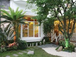 Bài trí phong thủy ở sân để không rước họa - 1