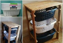 Ý tưởng lưu trữ đồ trong nhà bằng giỏ nhựa - 1