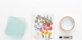 Rảnh rỗi học cách làm đế lót ly từ hoa khô cho tinh tế 0