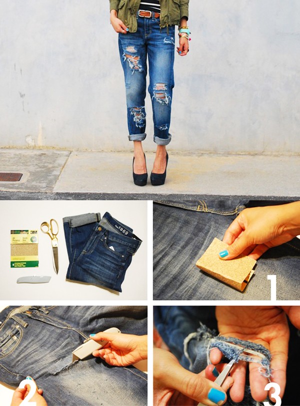 7 cách đơn giản biến hóa cho chiếc quần jeans cũ - 4