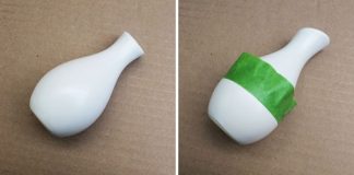 Các cách đơn giản làm mới vật dụng trong nhà bằng màu vàng nhũ 1