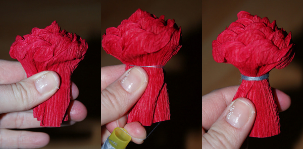 Cách làm hoa hồng bằng giấy nhún tuyệt đẹp cho bạn
