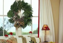 Trang trí nội thất phòng khách không lò sưởi chào Noel Trang trí nội thất phòng khách không lò sưởi chào Noel - thietkenhadep.vn