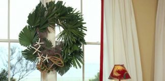 Trang trí nội thất phòng khách không lò sưởi chào Noel - thietkenhadep.vn