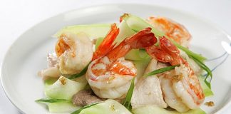 Bí đao xào tôm thịt - 1