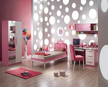 Cách trang trí phòng ngủ màu hồng cho công chúa yêu - 8