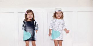 Cách may áo váy xinh yêu cho bé đón xuân 1