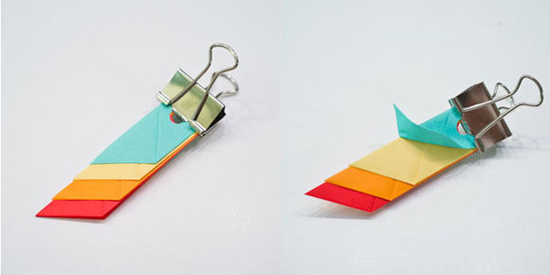 Cách làm hoa đồng hồ từ giấy origami siêu kute - 7