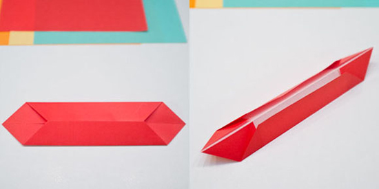 Cách làm hoa đồng hồ từ giấy origami siêu kute - 3