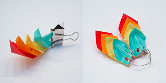 Cách làm hoa đồng hồ từ giấy origami siêu kute - 8
