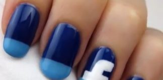 Đem cả “Facebook” lên móng xinh, Làm đẹp, lam dep, nail dep, nail xinh, nail mang xa hoi, nai face, video lam mong