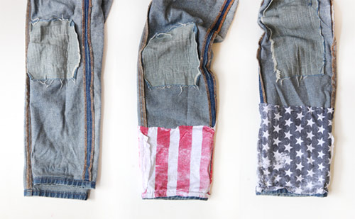 Học lỏm công thức làm mới quần jeans cũ cực “chất”