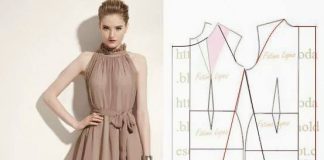 Chart may váy đầm dự tiệc không sai 1 milimet nào