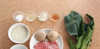 Cháo thịt heo cải bó xôi nóng hổi, ấm bụng bữa sáng đầu tuần