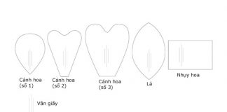 Cách làm bình hoa bằng giấy trắng tinh khôi mà thanh nhã