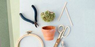 Trang trí vòng nguyệt quế xanh mát không gian nhà