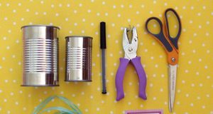 Hướng dẫn cách tận dụng vỏ lon sữa làm lọ hoa để bàn ngày 8/3