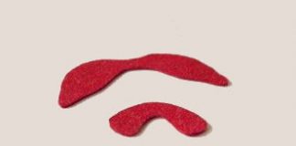 Cách làm dây buộc tóc handmade hình nơ xinh yêu đón Tết