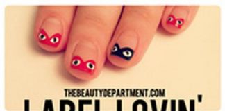 Cách vẽ nail mặt nạ đáng yêu