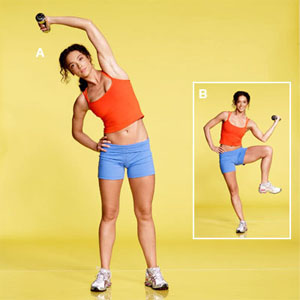 4 động tác thể dục đơn giản cho vòng eo thon sau Tết