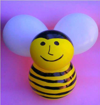 Cách làm chú ong bằng bóng bay ngộ nghĩnh cho bé