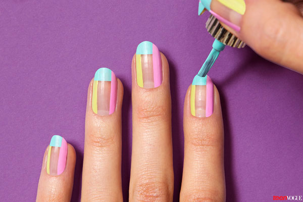 Cách vẽ nail đơn giản tại nhà với màu pastel cực xinh đón Tết