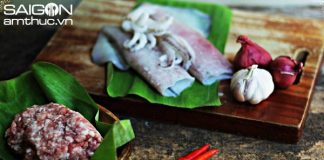 Đổi món bữa tối với mực ống nhồi thịt sốt sa tế giòn thơm