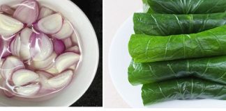 Lá lốt cuốn với hành khô là viagra cho các quý ông.