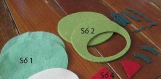 Cách làm ví cầm tay hình quả dưa hấu cực dễ thương  - 1