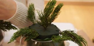 Hướng dẫn cắm hoa rực rỡ đón Giáng sinh