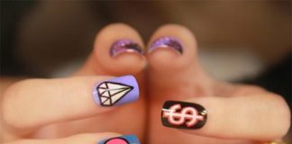 Giáng Sinh cá tính cùng các mẫu nail họa tiết