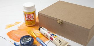 Làm mới hộp đựng đồ lặt vặt