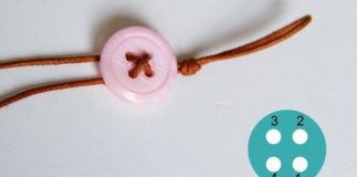 Làm kẹp tóc cúc áo dễ thương cho bé yêu - 1