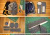 Làm túi đựng mỹ phẩm từ áo vest cũ