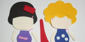 Búp bê tình bạn tự tay làm để lưu giữ kỉ niệm