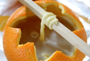 Cách làm nến thơm handmade tỏa hương cam ngào ngạt