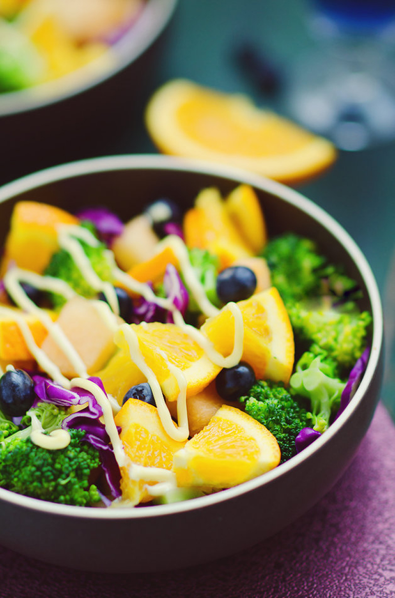 Salad rau quả làm nhanh ăn ngon