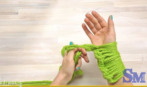 Mốt cách đan khăn len bằng tay trong vòng 30 phút3