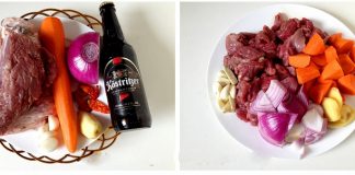 Món bò nấu bia ngon tuyệt vời