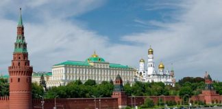 Ngắm điện Kremlin đẹp lung linh