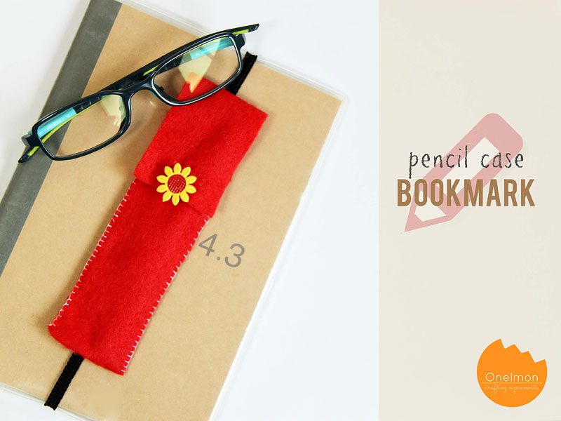 Cách làm bookmark handmade kèm túi gài bút tiện lợi
