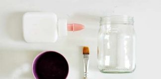 Làm đèn trang trí từ lọ thủy tinh sáng bừng Trung thu