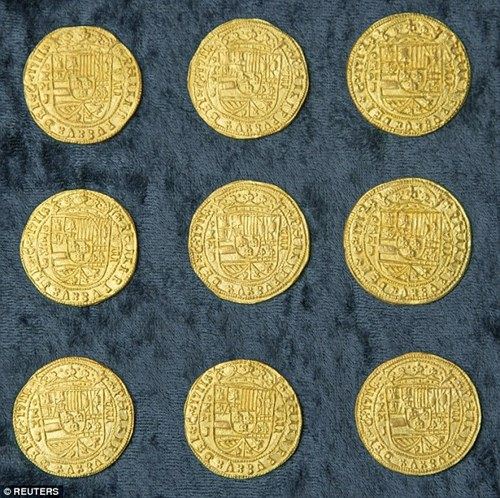 Phát lộ kho tiền vàng trăm tỷ chìm dưới đáy biển 300 năm