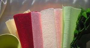 Hướng dẫn làm bó hoa xinh yêu từ giấy nhún