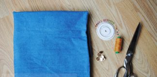 Hướng dẫn tự may áo denim đinh tán chi tiết