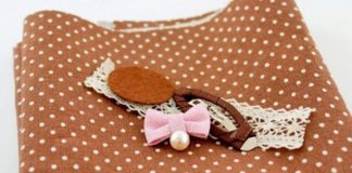 Làm kẹp tóc xinh điệu đà chỉ với 4 bước đơn giản