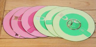 Tận dụng đĩa CD cũ làm hộp đựng giấy xinh xắn