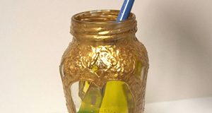 Cách biến lọ thủy tinh cũ thành lọ đựng nến sắc màu Ả Rập